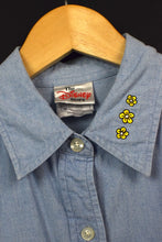 Load image into Gallery viewer, 90s/00s Mickey and Minnie Mouse Denim Shirt
