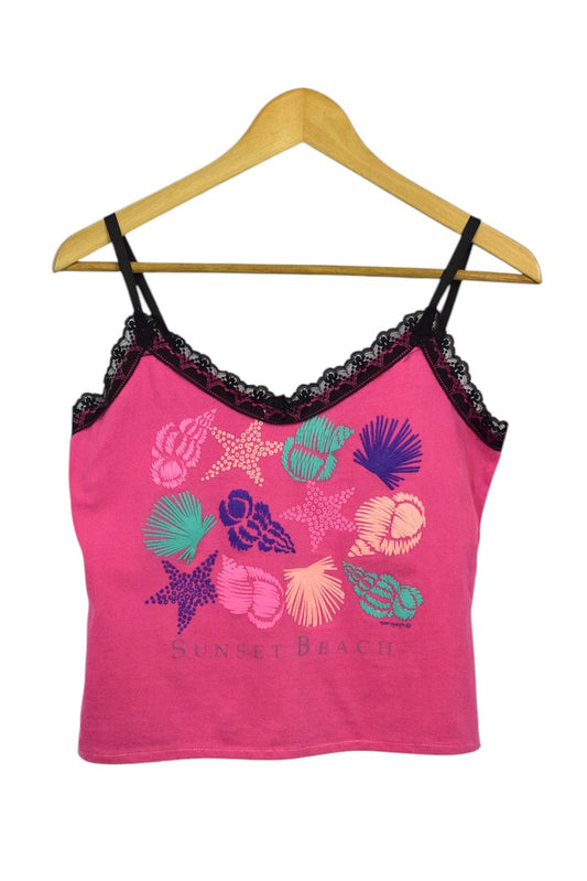 Reworked Sunset Beach Crop Top
