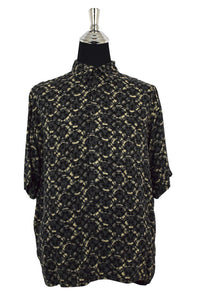 Abstract Print Party Shirt