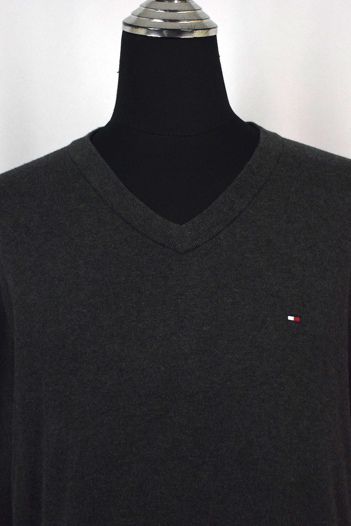 Tommy Hilfiger Brand V-neck Jumper