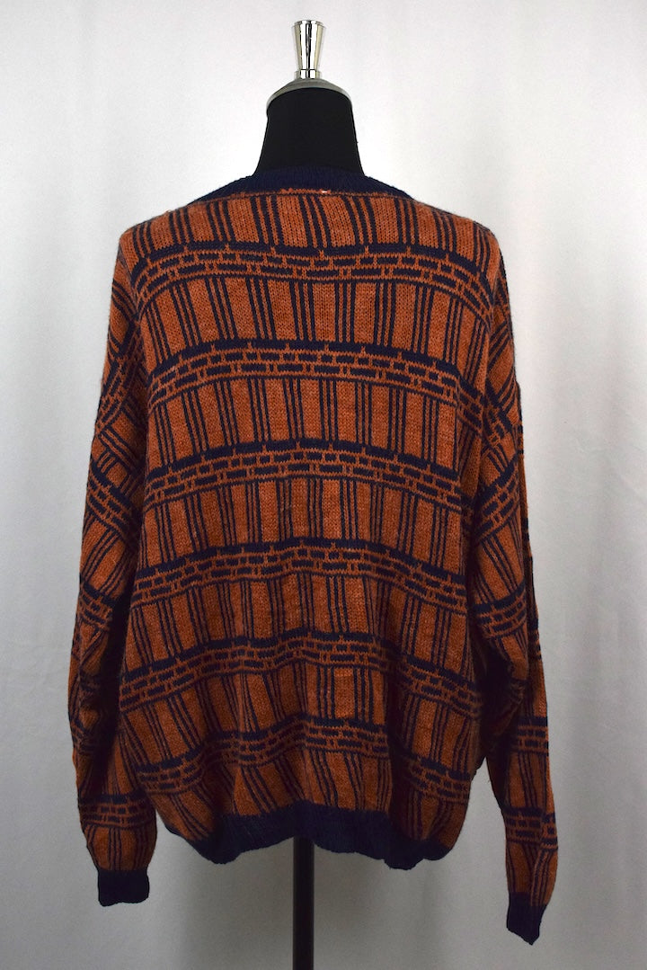 Abstract Knitted Jumper