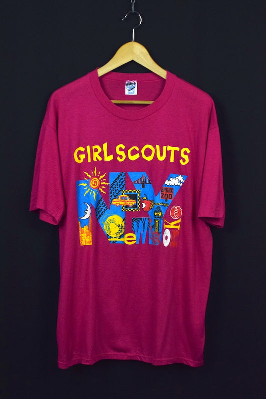 80s/90s New York Girl Scouts T-shirt