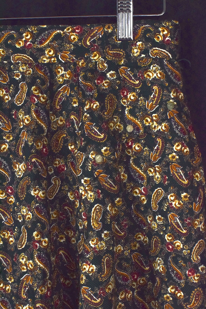 Lyon Brand Paisley Print Skirt