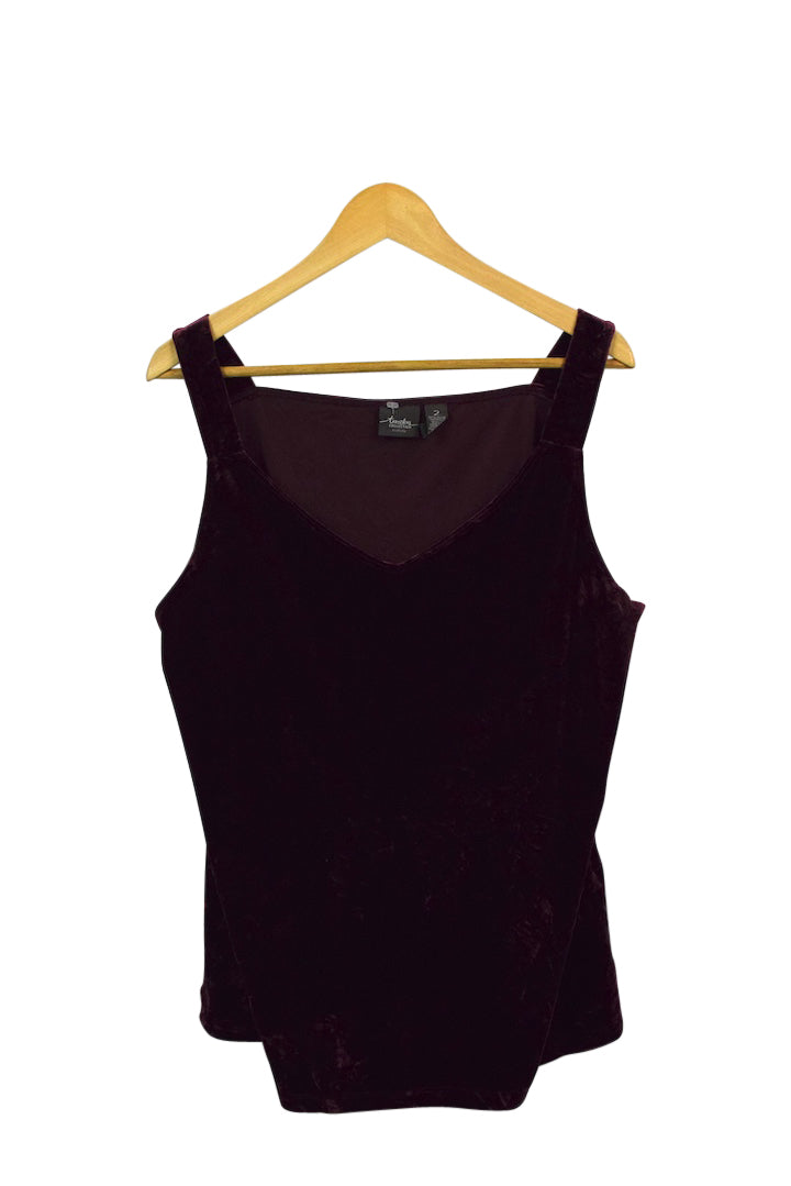 Red Velvet Top