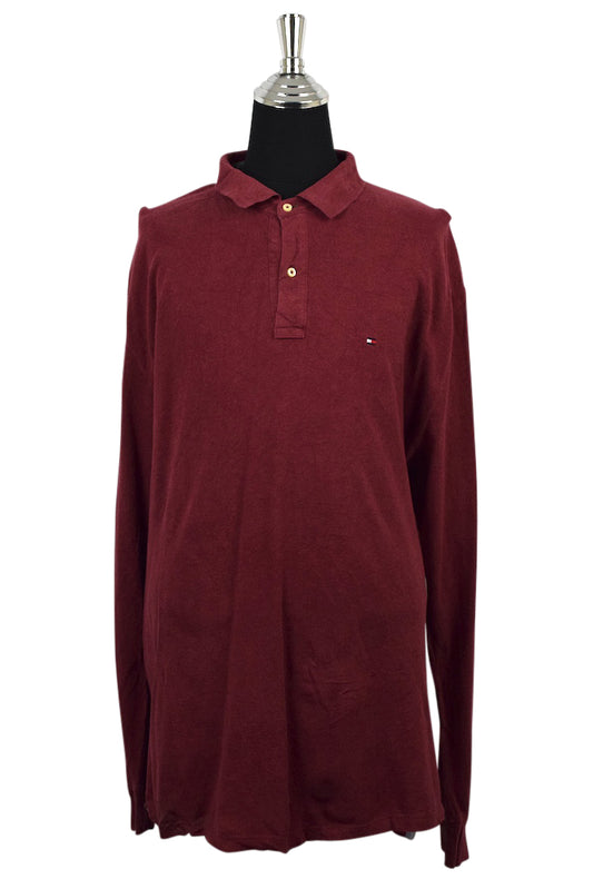 Tommy Hilfiger Brand Long Sleeve Polo Shirt