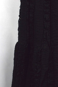 NEW Black Lace Detail Skirt