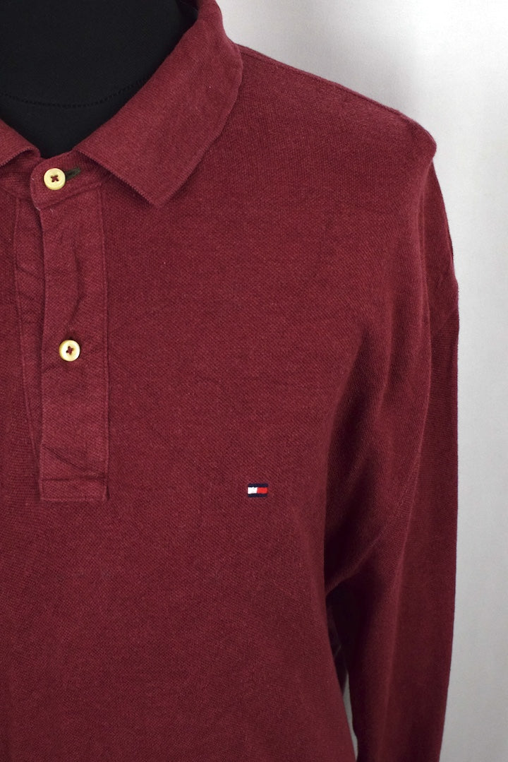 Tommy Hilfiger Brand Long Sleeve Polo Shirt