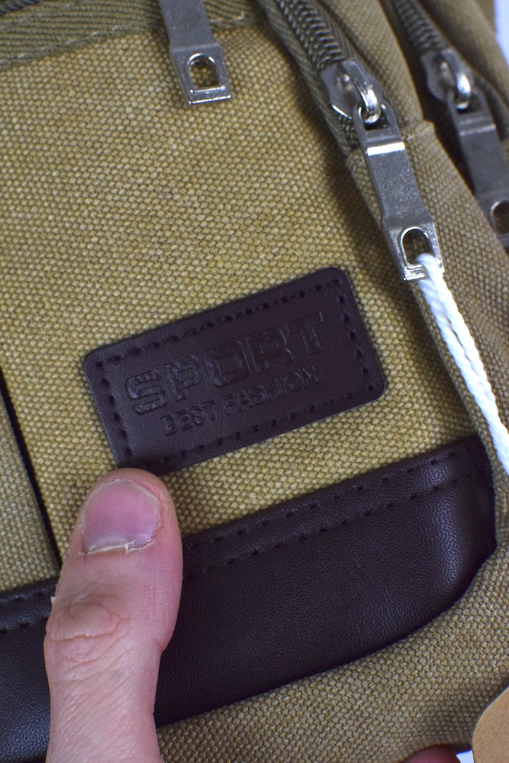 NEW Canvas Crossbody/ Backpack