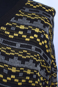 Black Knitted Jumper