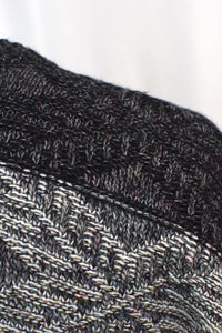 80s/90s Grey Striped knitted Jumper