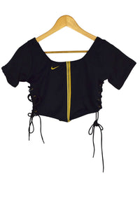 Reworked Nike Brand Crop Top