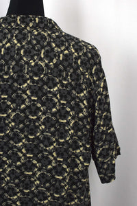 Abstract Print Party Shirt