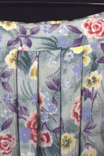 Load image into Gallery viewer, 80s/90s Blue Pleated Skirt
