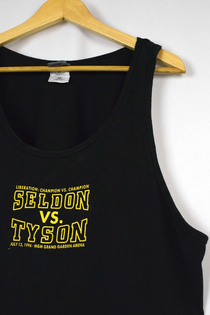 1996 Bruce Seldon Vs Mike Tyson singlet