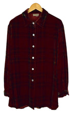 Load image into Gallery viewer, Checkered Velour Top
