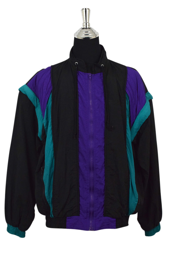 Black Purple Spray Jacket