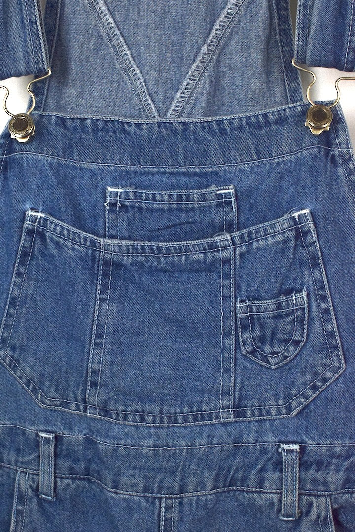 Short Denim Overalls