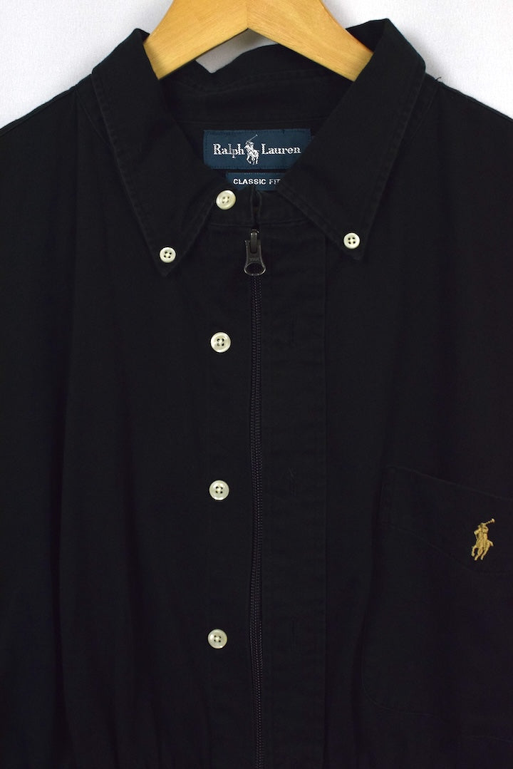 Reworked Ralph Lauren Brand Crop Jacket