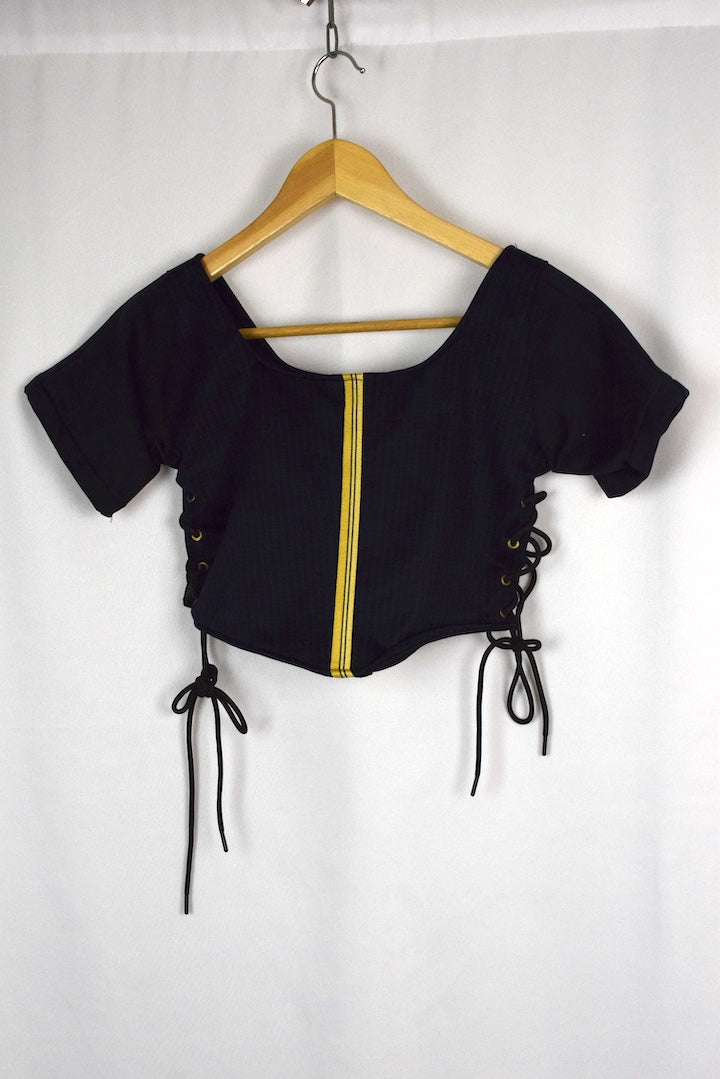 Reworked Nike Brand Crop Top