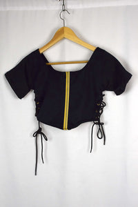 Reworked Nike Brand Crop Top