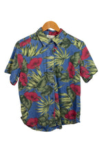 Load image into Gallery viewer, Denim Floral Blouse
