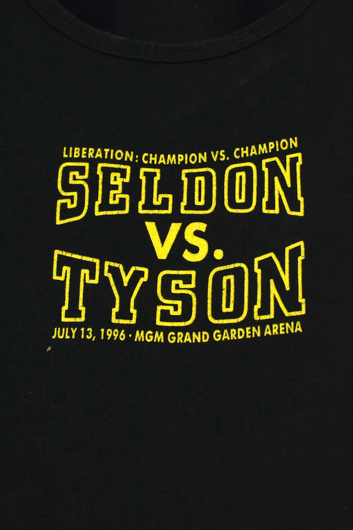 1996 Bruce Seldon Vs Mike Tyson singlet