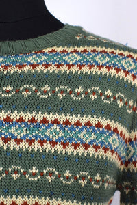 Green Knitted Jumper