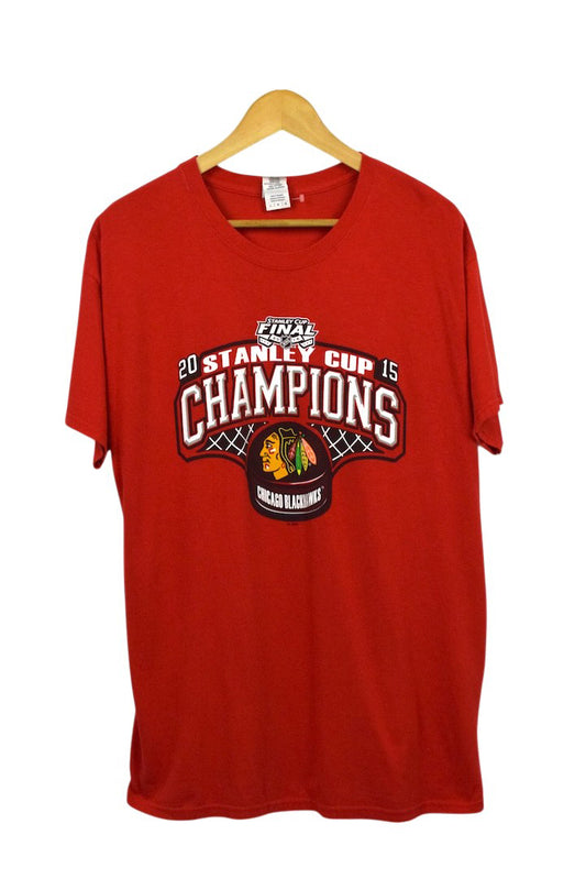 2015 Chicago Blackhawks NHL Champions T-Shirt