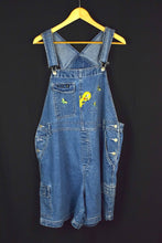 Load image into Gallery viewer, 90s Ladies Tweety Bird Denim Overalls
