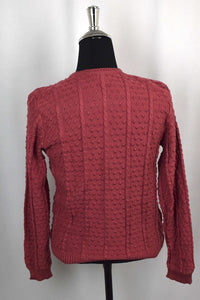 Pink Knitted Cardigan