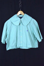 Load image into Gallery viewer, Reworked Ralph Lauren Brand Crop Top
