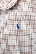 Load image into Gallery viewer, Reworked Cropped Ralph Lauren Brand Top
