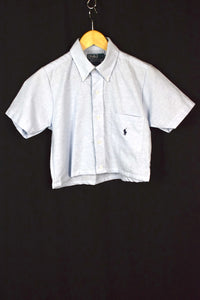 Reworked Ralph Lauren Brand Crop top