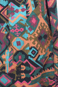 Aztec Print Skirt