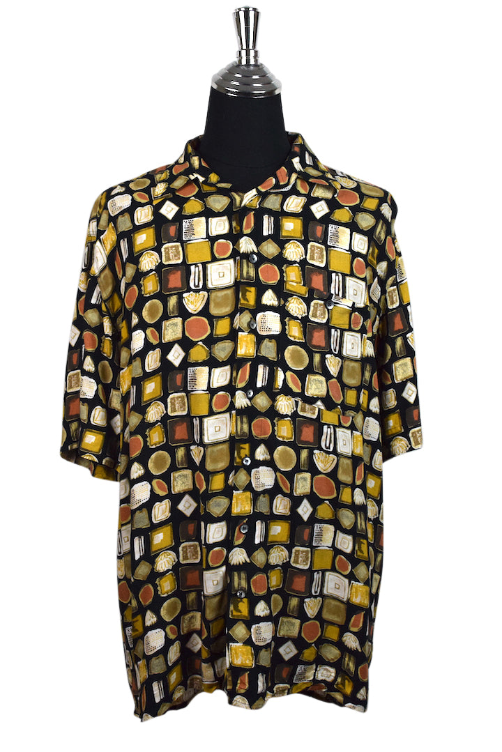Studio Leonard Brand Abstract Print Party Shirt
