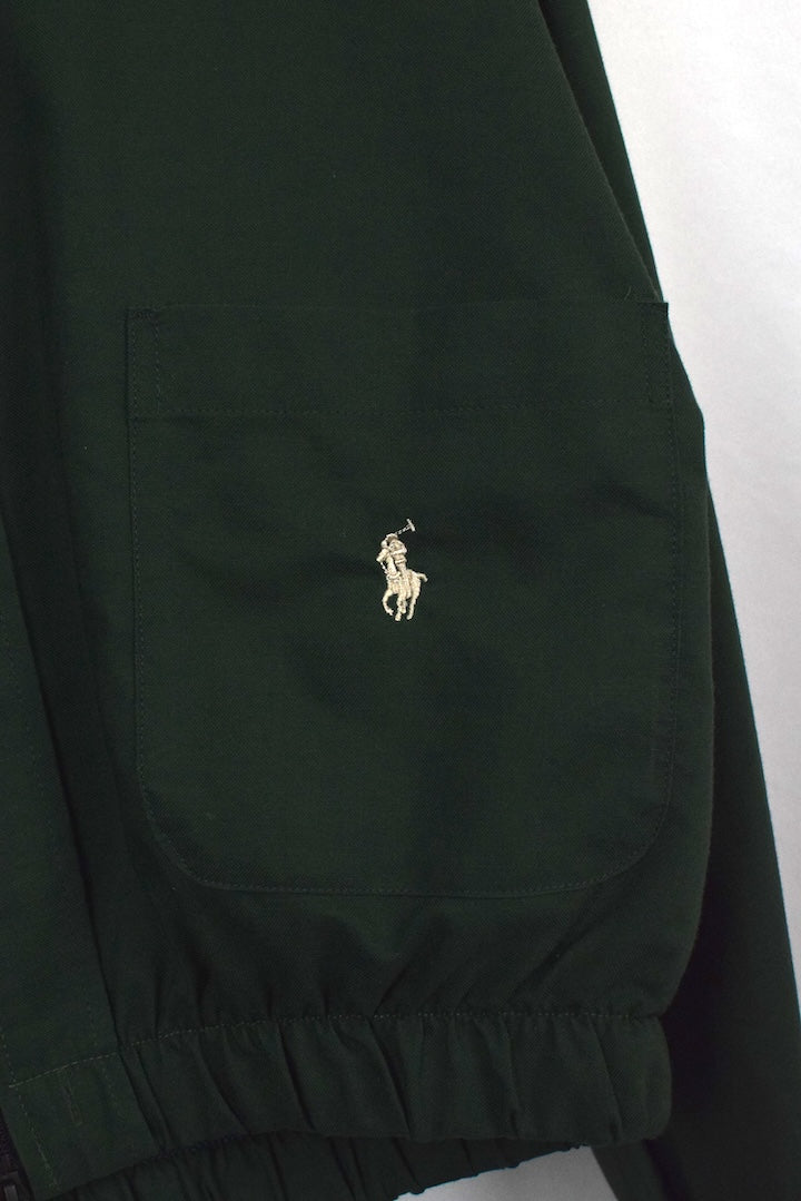 Reworked Ralph Lauren Brand Crop Jacket-Top