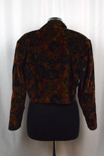 Load image into Gallery viewer, Velvet Cropped Jacket
