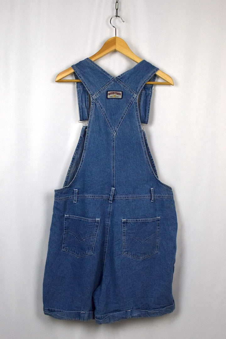 Short Denim Overalls