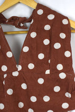 Load image into Gallery viewer, Reworked Corduroy Tie Up Top
