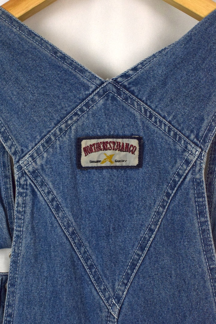 Short Denim Overalls