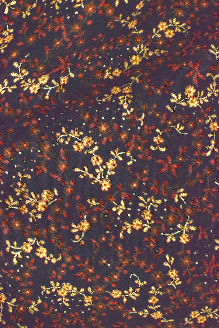 Reworked Floral Print Skirt