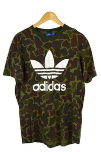Camouflage Adidas Brand T-shirt