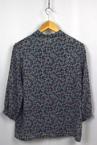 Abstract Print Blouse