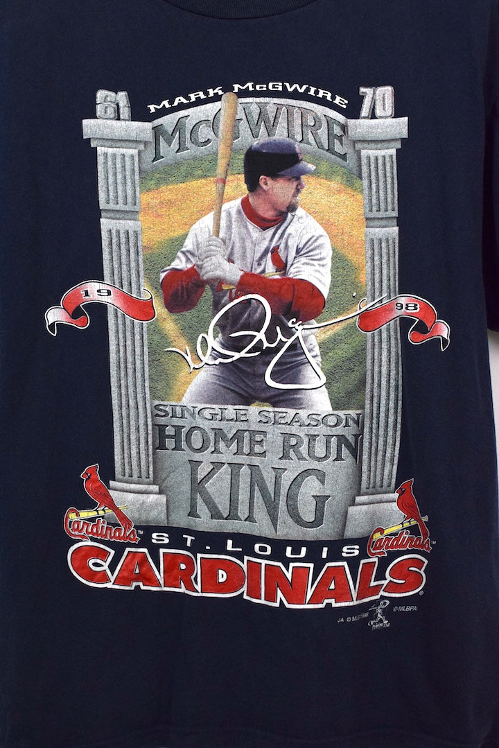 1998 Mark McGwire St. Louis Cardinals MLB T-shirt