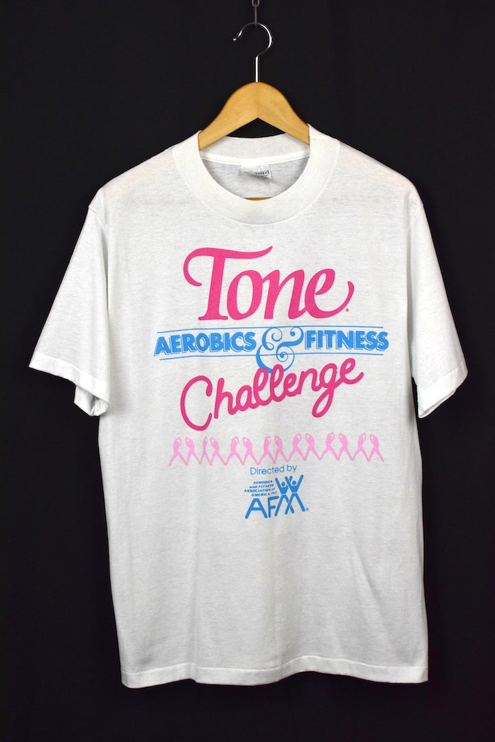80s/90s Aerobics & Fitness Challenge T-shirt