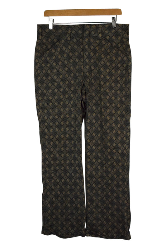 70s/80s Diamond Print Pants
