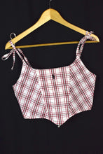 Load image into Gallery viewer, Reworked Ralph Lauren Brand Corset Style Top
