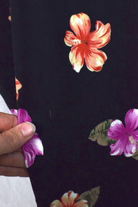 Black Floral Dress