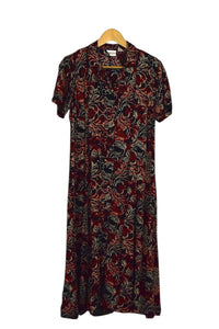 Abstract Print Dress