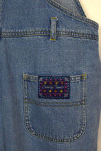 Load image into Gallery viewer, Tweety Bird Looney Toons Denim Overalls
